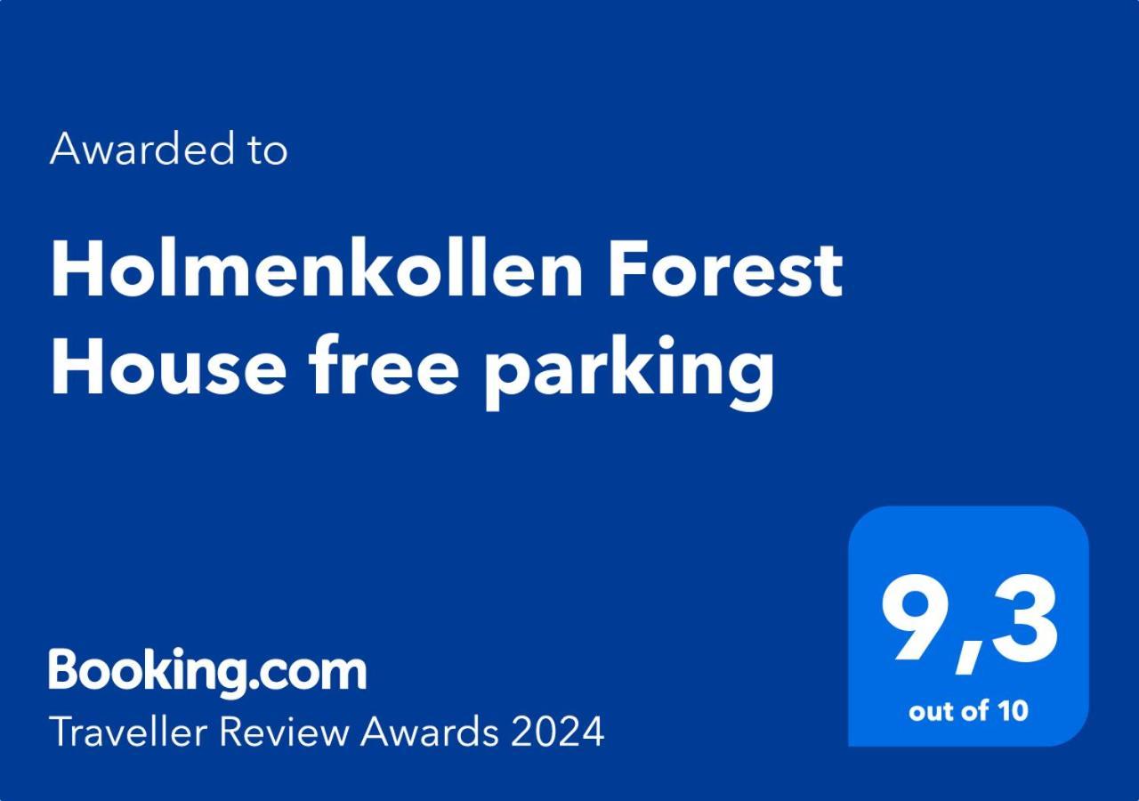 Holmenkollen Forest House Free Parking Apartment Oslo Exterior photo
